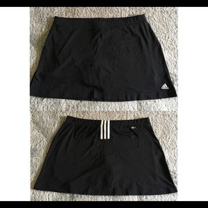 Adidas black skort